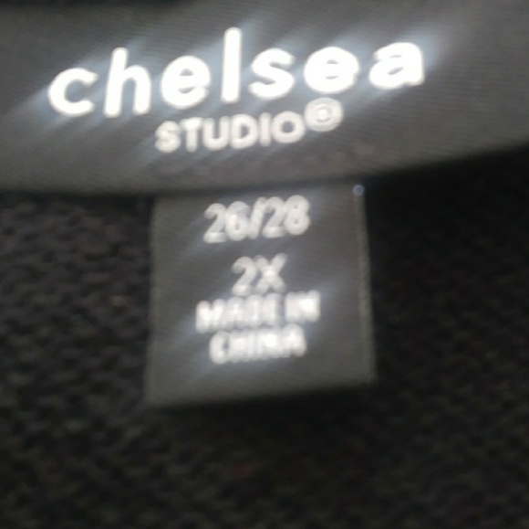 Chelsea Studio cold shoulder ruffle tunic black - Picture 5 of 5